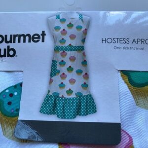 Adjustable Hostess Apron Cupcakes Pattern